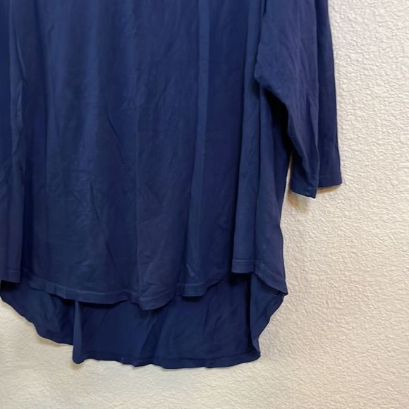 Lane Bryant 22/24 mid sleeve hi-low tee shirt - Picture 3 of 3